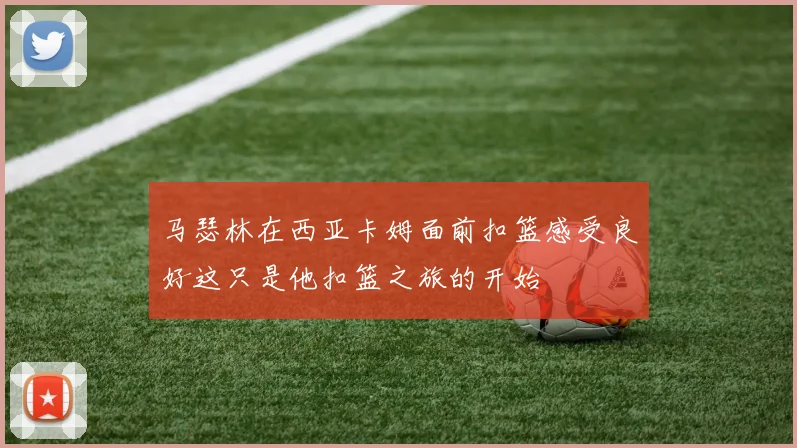 马瑟林在西亚卡姆面前扣篮感受良好这只是他扣篮之旅的开始