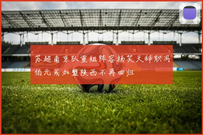 苏超南京队重组阵容杨笑天辞职冯伯元或加盟陕西不再回归